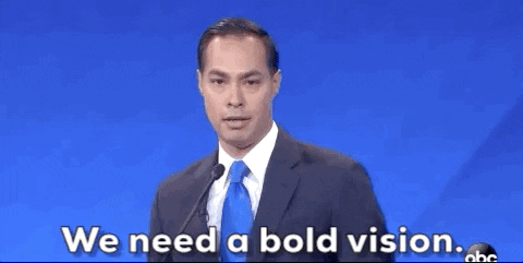 Democratic Debate We Need A Bold Vision GIF by GIPHY News