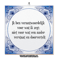 Humor Respect Sticker by Tegelspreuken.nl