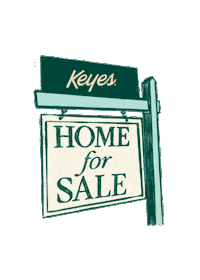 KeyesRealtors real estate sign for sale for sale sign Sticker