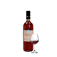 Bottle Of Wine Cheers Sticker by abvassilopoulos