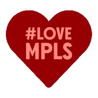 Heart Sticker by Meet Minneapolis