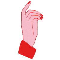 impulsaturockstar pink mood red hands Sticker