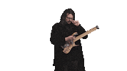 Rock Guitar Sticker by allyoucancontent