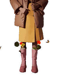 Fearneclementine flowers earth garden england Sticker