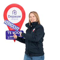 Depauw Sticker by vastgoeddepauw