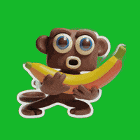Hungry Monkey GIF