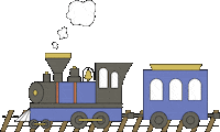 Choo Choo Train Sticker by Travel Butler County OH