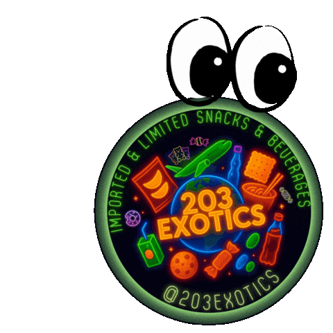203EXOTICSNACKS giphyupload new drinks snack Sticker