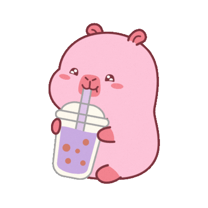 Happy Bubble Tea Sticker