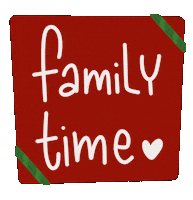 Family Time Christmas Sticker by Demic