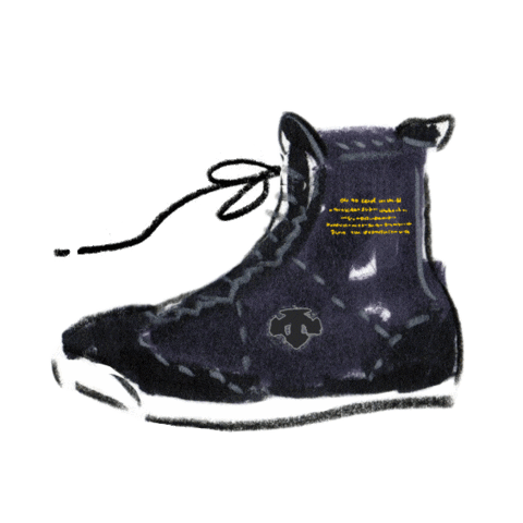 데상트블랭크 Sticker by DESCENTE