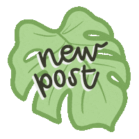 pistachioplayground new post newpost plants monstera Sticker
