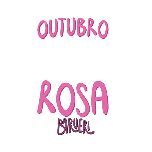 Rosa Cancer Sticker by Prefeitura da cidade de Barueri