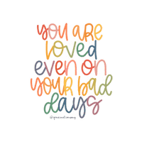 Rainbow Love Sticker