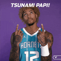 Look Up Kelly Oubre GIF by Charlotte Hornets
