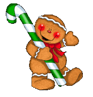 Baking Gingerbread House Sticker