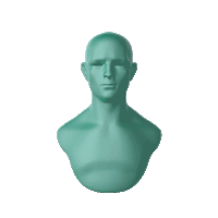 head no Sticker by vincentwagner