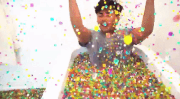 orbeez bath GIF by Guava Juice