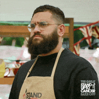 Confused Celebrity GIF by The Great British Bake Off