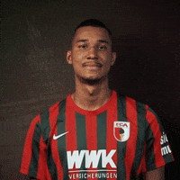Football Shrug GIF by FC Augsburg 1907