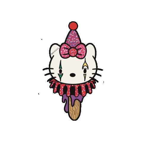 Hello Kitty Sticker by TheTatuTribe