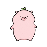TOJIMoonGoo pig piggy tojimoongoo Sticker