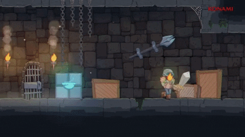 popzara giphygifmaker konami popzara skelattack GIF