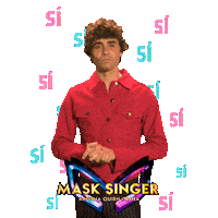 Si Themaskedsinger Sticker by Mask Singer A3