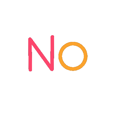 ephemeralspeck no colorful blinking word art Sticker