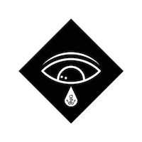 Mortem Sticker by Bim Bam Gallery