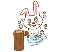 Stay Safe Wash Hands Sticker by Angel Heart