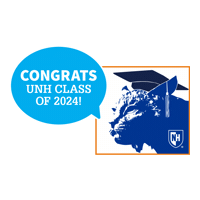 Uofnh Sticker by University of New Hampshire