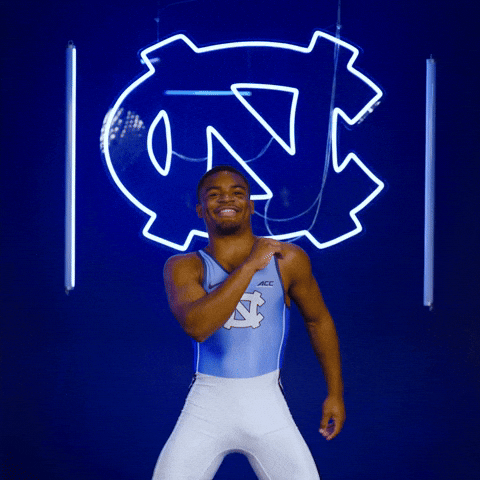 University Of North Carolina Wrestling GIF by UNC Tar Heels