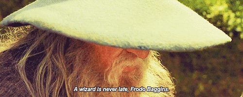 the hobbit wizard GIF