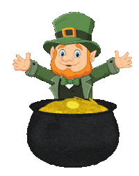 Animated Sticker Leprechauns Sticker