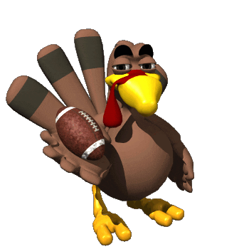3D Thanksgiving Sticker