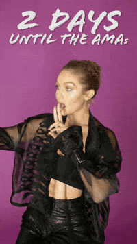 gigi hadid GIF by AMAs