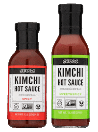 Hot Sauce Seoul Sticker by Lucky Foods