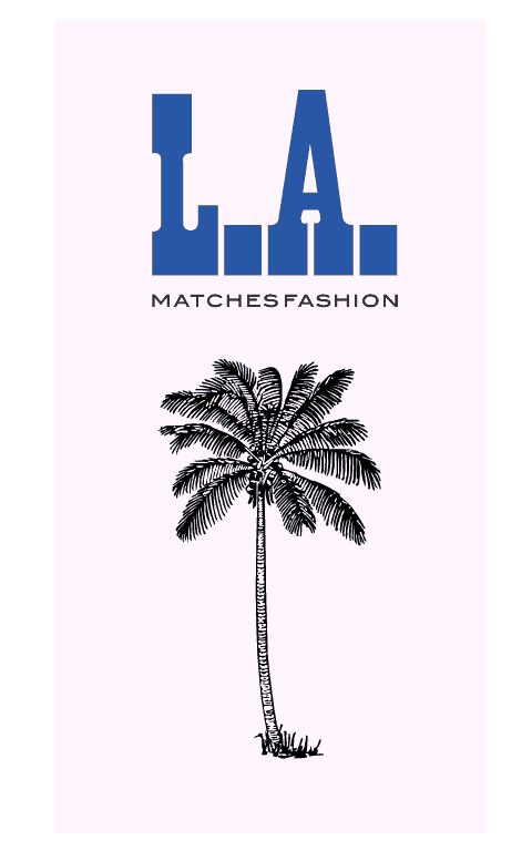 Los Angeles Art Sticker by MATCHESFASHION