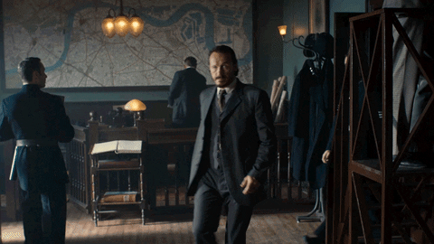 ripper street hello GIF by BBC First Australia