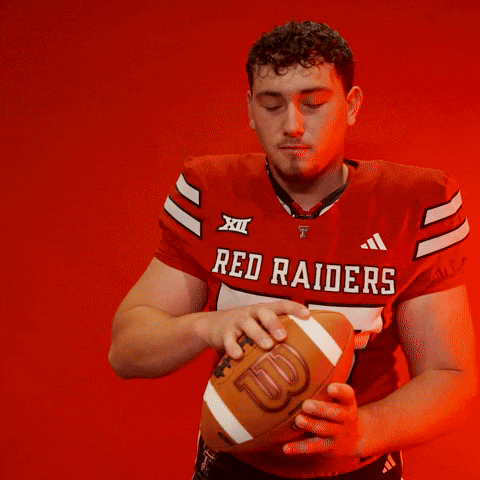 Hunter Zambrano GIF by Texas Tech Football