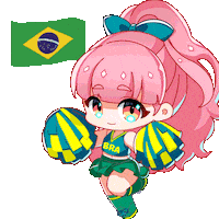 Sport Brazil Sticker by DigiDaigaku