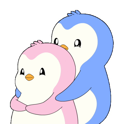 Couple Penguin Sticker by Pudgy Penguins