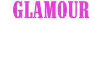 Sticker by Glamour in Rose