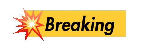 News Breaking Sticker by Rowing.at