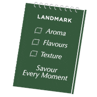 Checklist Enjoy Food Sticker by LANDMARKHK