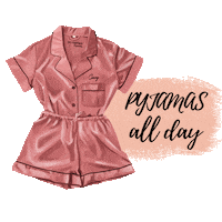 Pyjamas Sleepwear Sticker by MyEmpireSleepwear