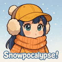 Cant Feel My Face Falling Snow GIF by Persona