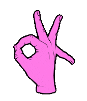 okmotionclub ok hand okmotionclub a-ok Sticker