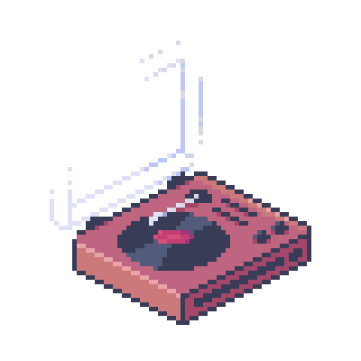NandooPX giphyupload music pixelart retro Sticker